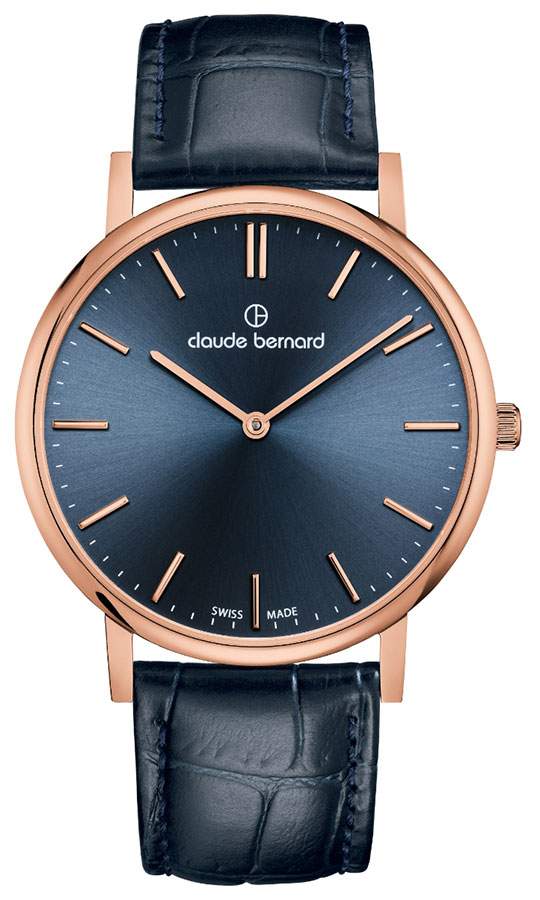 Часы Claude Bernard Classic Slim Line 20214-37RBUIR
